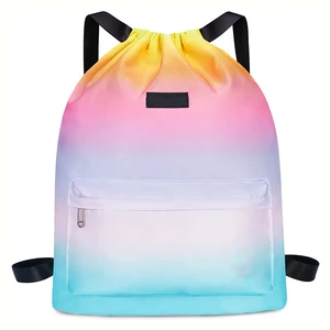 Custom Vintage Multifunction Backpack with Waterproof Common String Polyester Lining Letter Pattern-Versatile Multifunction Bag