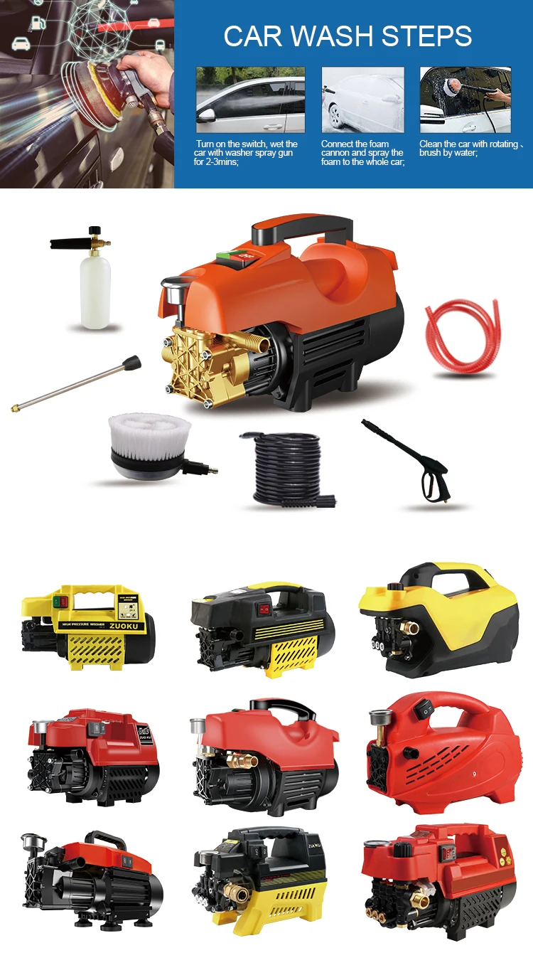 Wholesale Special Price Powerful Pressure Washer 230v Household Small