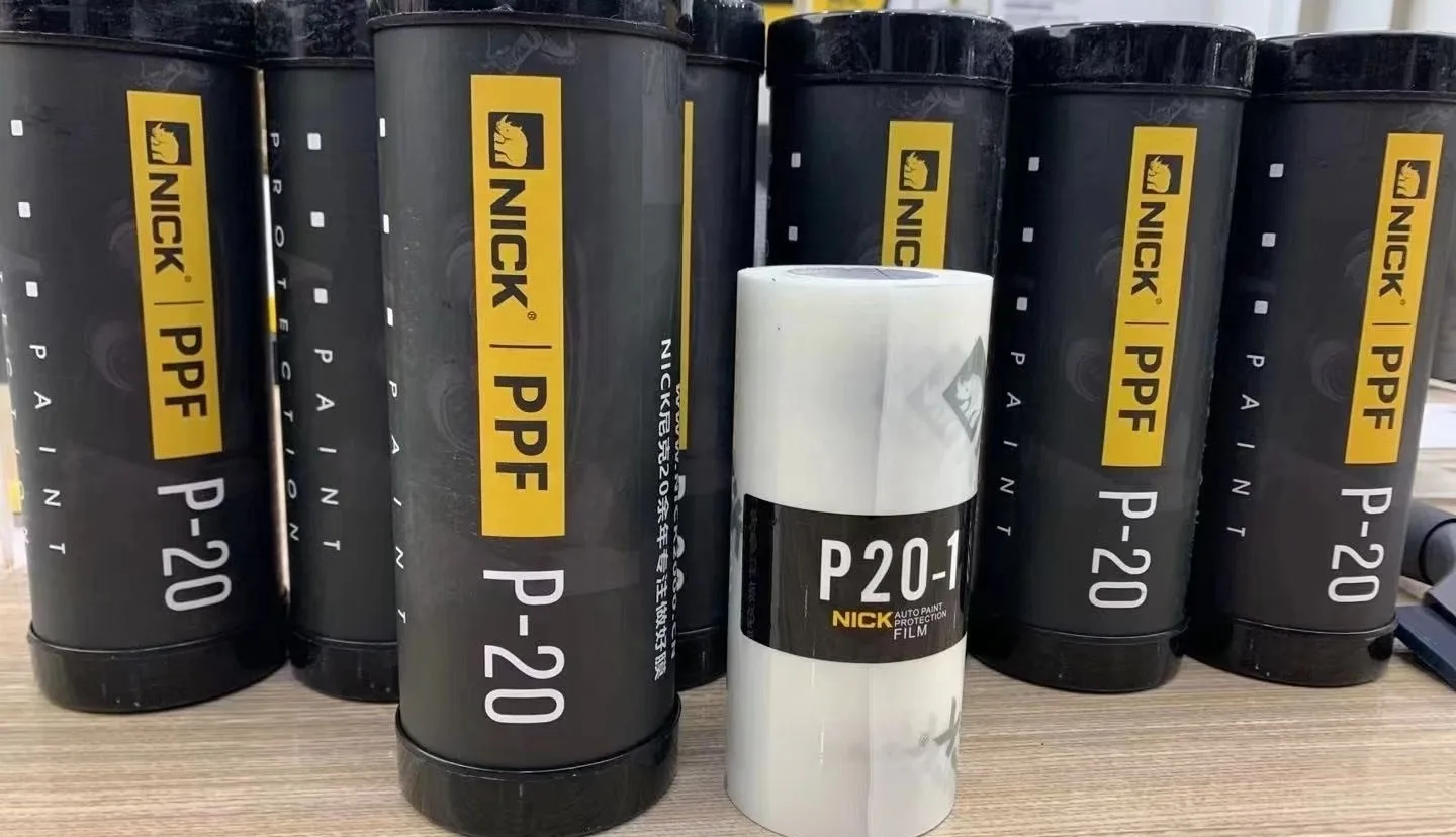 Nick Ultra Durability Pvc Car Transparent Film 0.15*30m For Interior