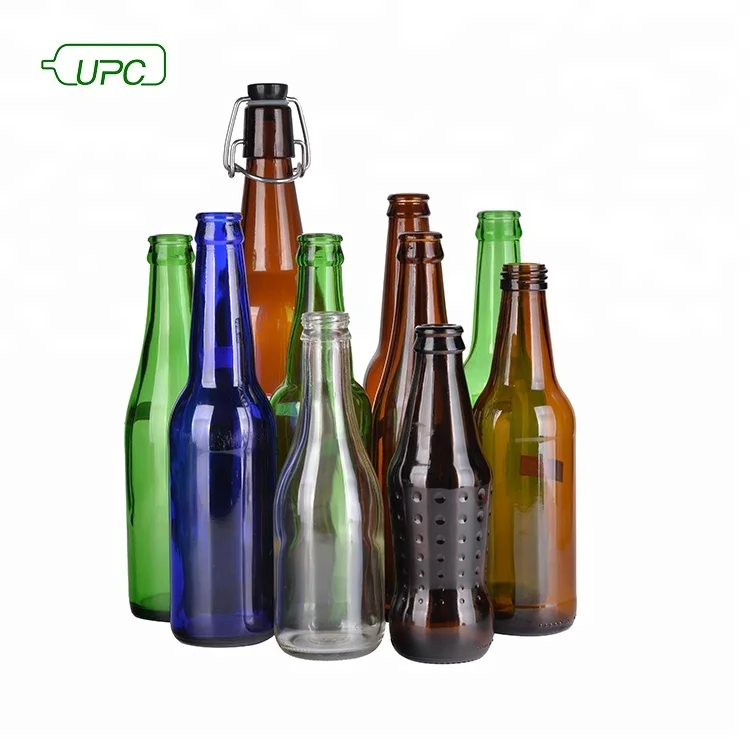 Amber 330ml Glass Beer Bottles
