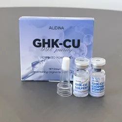 ZS Factory Price 99% Ghk-Cu Lyophilized Powder for Scalp Repair