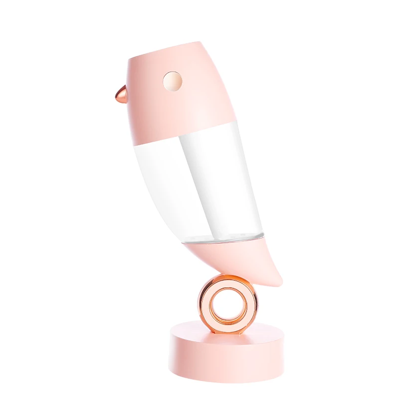 Little Bird Humidifier USB Mini Desktop Mute Carre Aroma Portable Moisturizing Colorful Projection Lamp Body Mist Aroma Diffuser