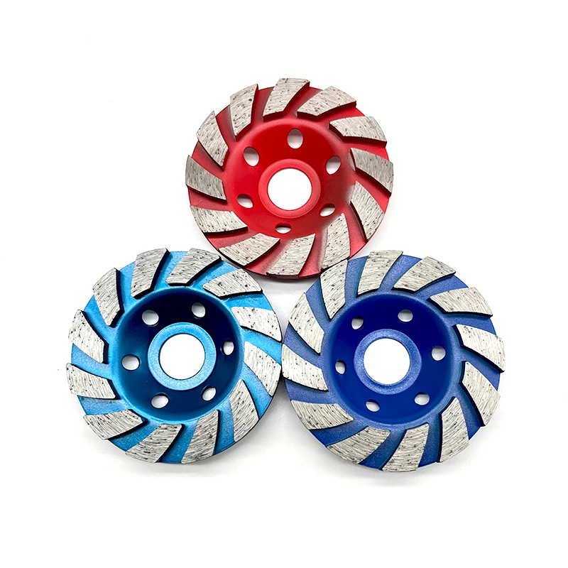 Colorful Diamond Grind Disk Marble Diamond Grinding Disc supplier