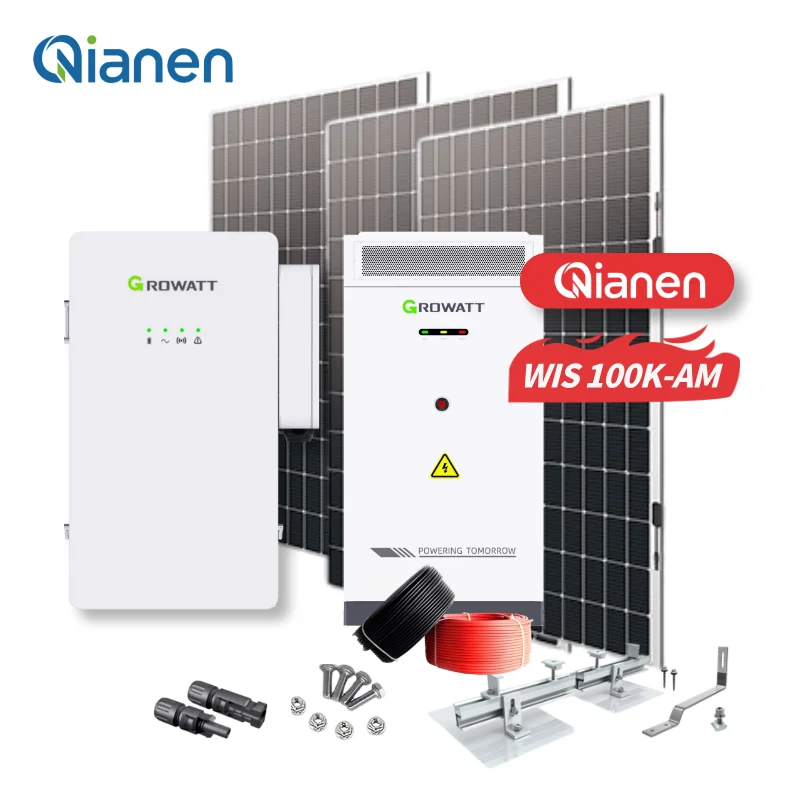 QIANEN 100 kW průmyslový hybridní střídač pro velkoobchodní prodej Komerční a průmyslový systém ukládání energie Systém ukládání lithiových baterií