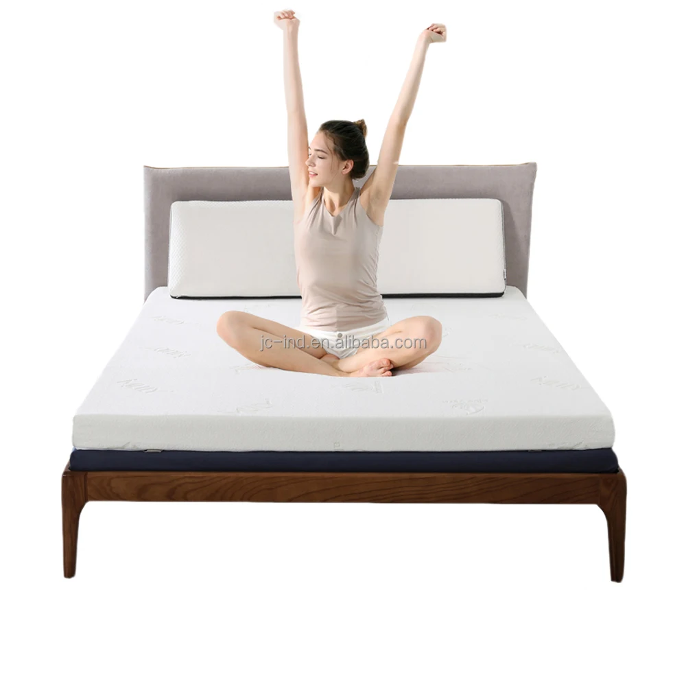 Soft Memory Foam Bed Mattress Topper With Removable Cover