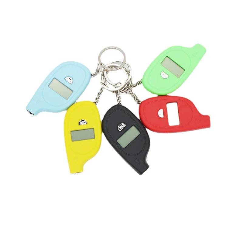 Mini Key Chain Portable Digital LCD PSI Tire Pressure Tester Wheel Air Pressure Gauge