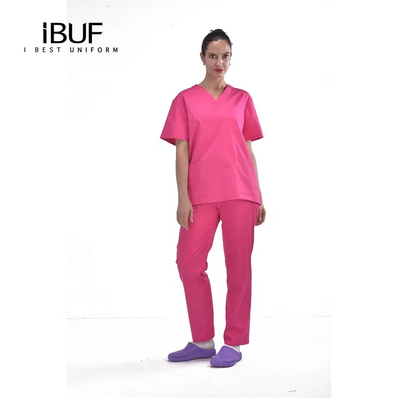 Medical Uniforms Nursing Uniforms New Design of Gaun Uniformes De Housekeeping