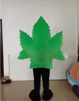 Custom Plant Ganja Weeds Mascot Costume for Adult Leaf Costume Mascots  Inflatable Dress Suits