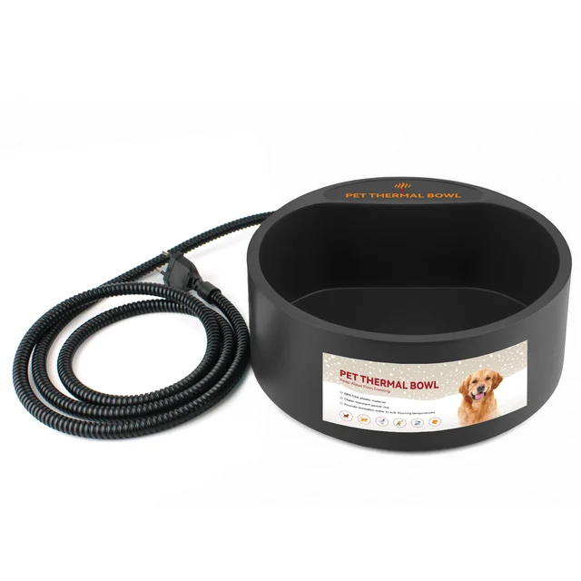 New Design Outdoor Indoor Automatic Heating and Insulation Water Bowl Suitable for Pets