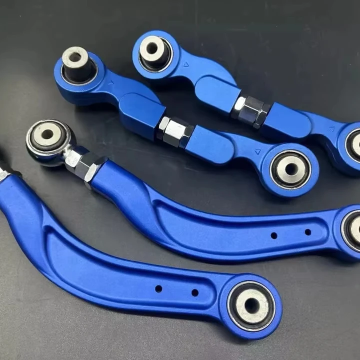 4pcs Set Adjustable Aluminum Rear Toe Camber Arms for Mercedes C-Class W204 205 E-Class W212 213 GLK GLS GLC