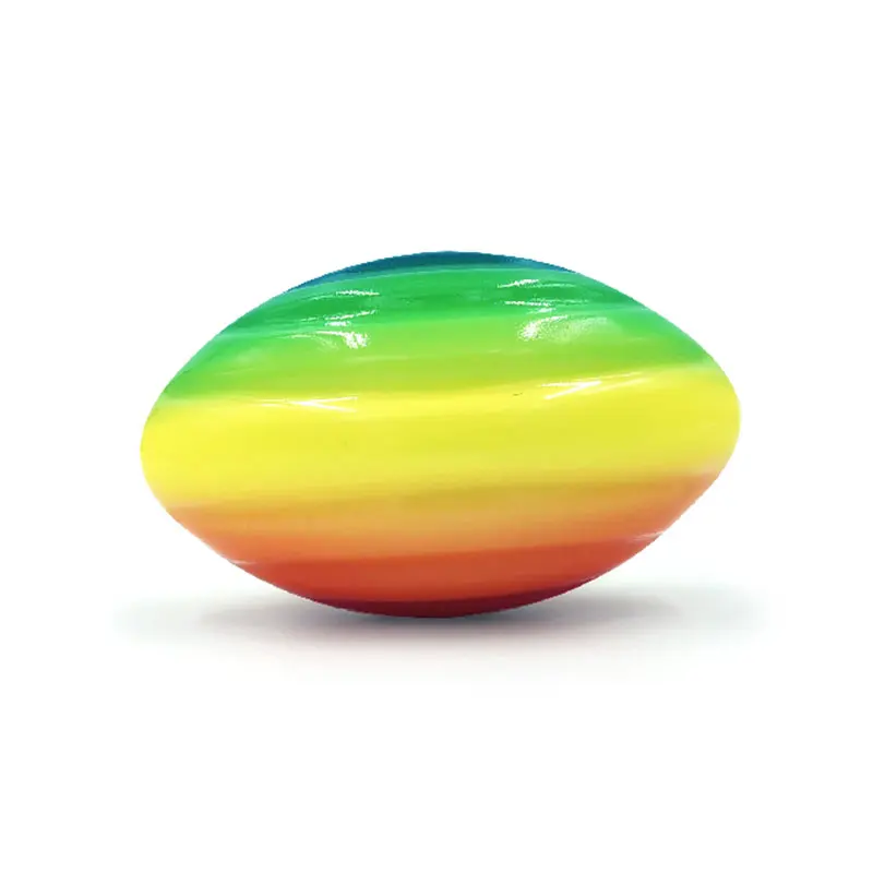 Рекламный мяч для регби из пенополиуретана LEKO Sports, американский футбольный мяч на заказ