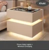 Khaki_Wireless Charge + LED