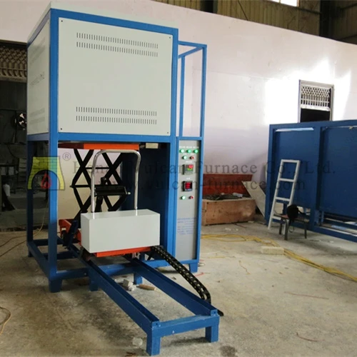 Electric Industrial Lifting Bottom Loading Furnace Manufacturer VF-17SY ...
