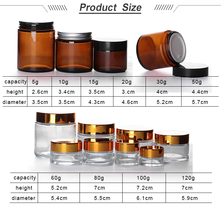 Luxury Skincare Body Packaging Empty Container 5ml 10ml 15ml 30ml 60ml ...