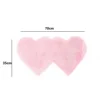 Double coeur rose