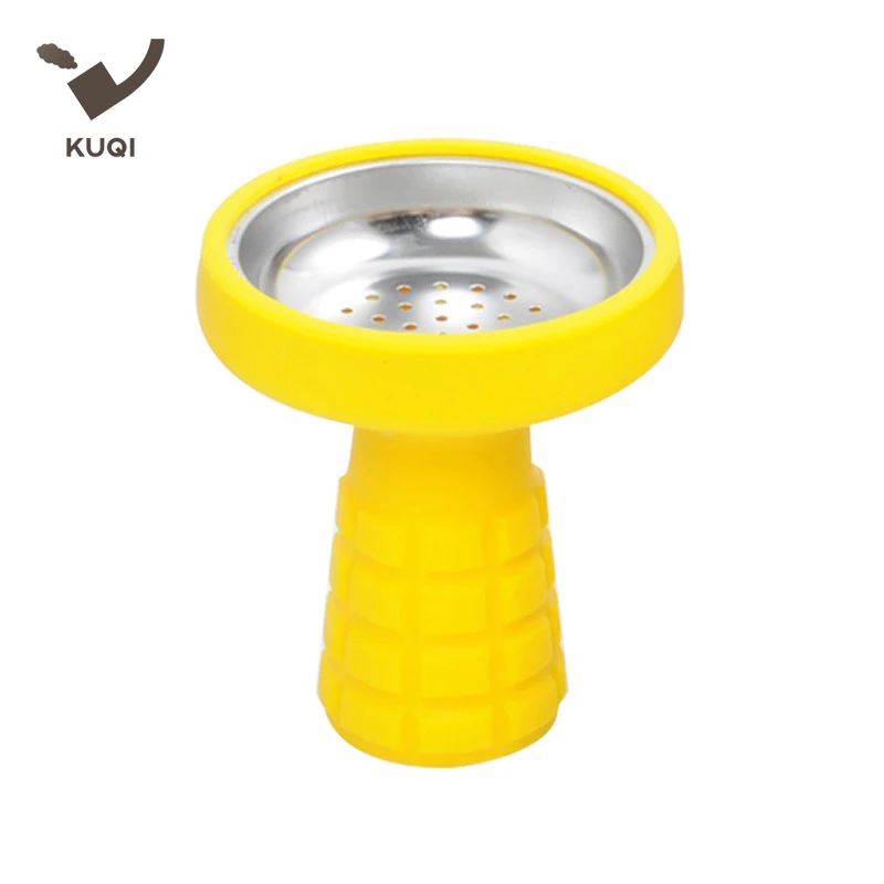 Manufacturer Hookah Accessories Hookah Head Shisha Bowl Metal Silicone