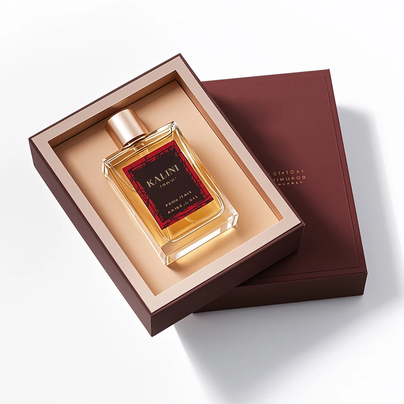 Customized Labels 50ml Luxury Packaging Boxes Empty Puff Perfume Bottle with Box