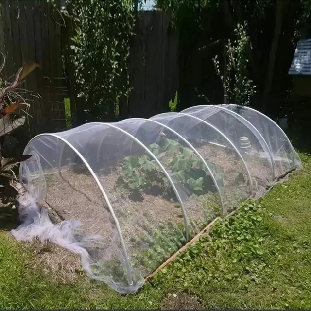 Nylon Insect Proof Net Screen Mesh / Agricultural HDPE Greenhouse Anti Insect Net For Vegetable Gardens
