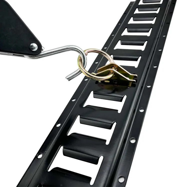 Heavy Duty Steel O Ring E Track Accessories Tie Down Anchors to Secure Cargo in Enclosed Flatbed Trailers Trucks supplier