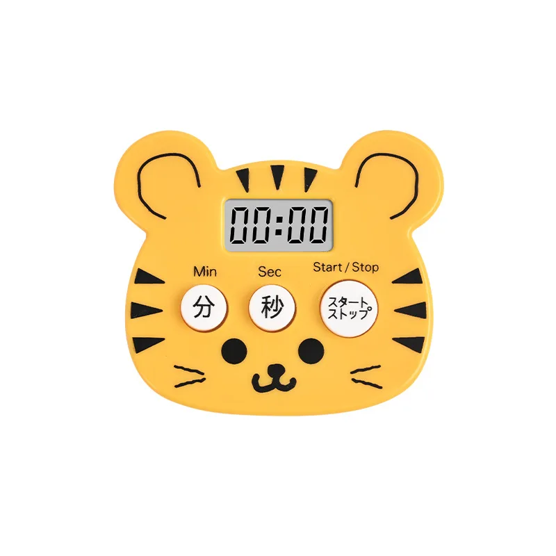 SYH1239 Mini Bear Shape Kitchen Timer Cute Decorative Animal Timer for the Kitchen Made of Plastic