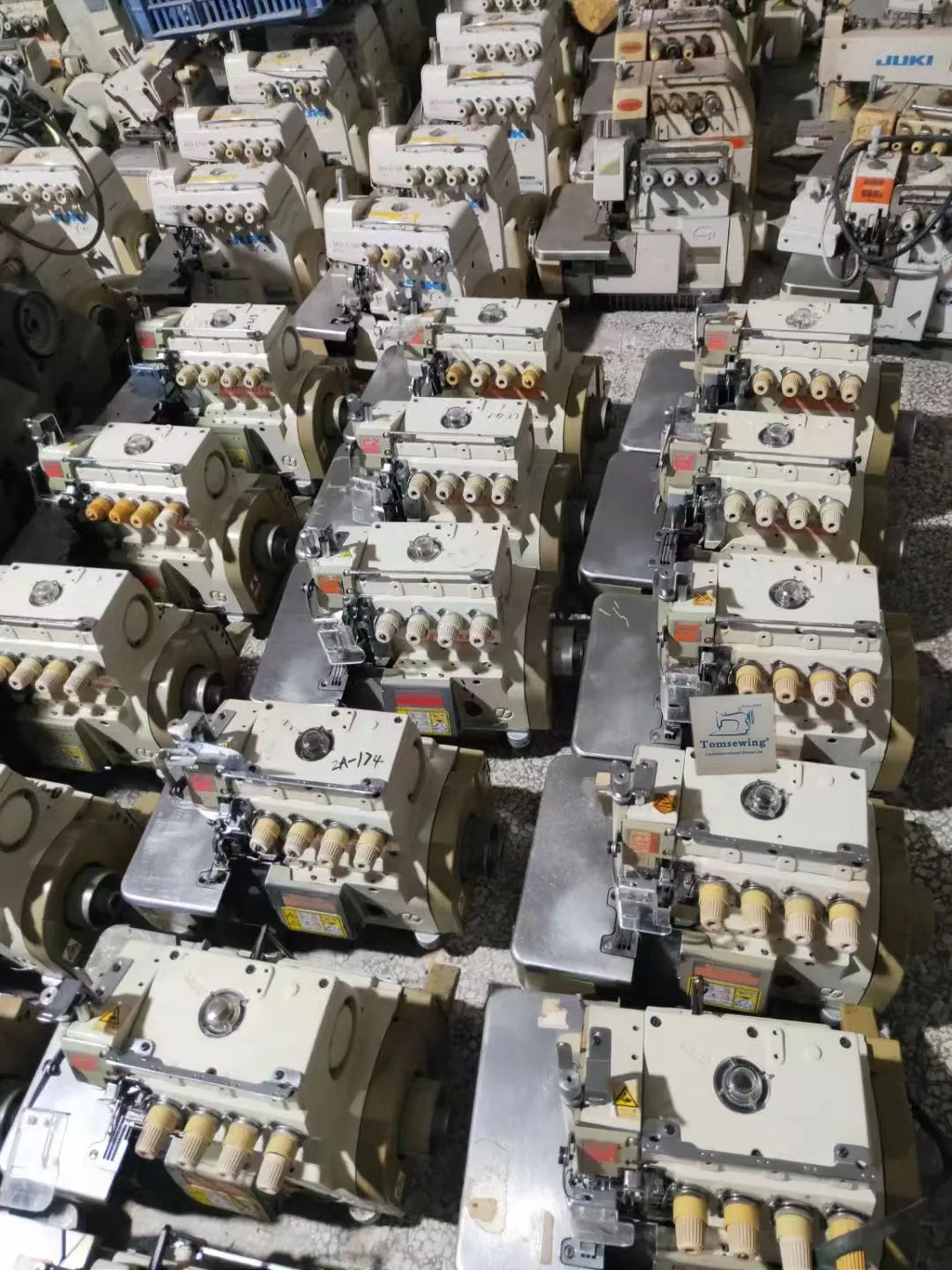 Japan Used Yamato Overlock Sewing Machines 8050 6500 Second Hand