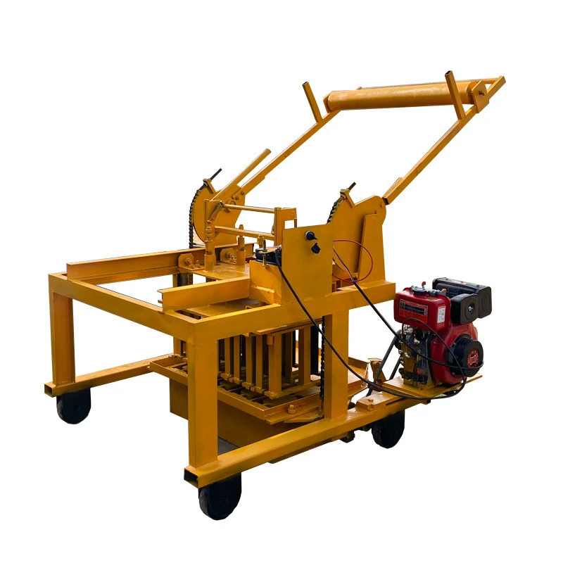 Qm4-45 Egg Laying Concrete Cement Block Brick Making Machine - Buy Egg ...