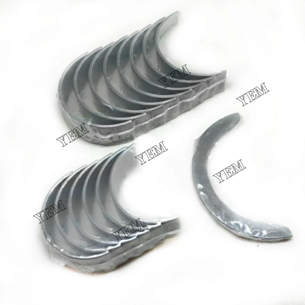Engine Repair Kit New STD Crankshaft Bearing & Con Rod Bearing Fit for Yanmar 3TNV68 3D68E Engine Heavy Equipment Engine Parts