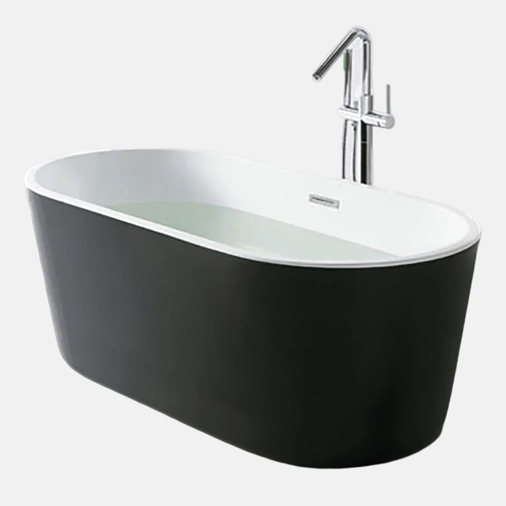 Modern Freestanding Luxury Jet Whirlpool  Spa Tub CUPC Bathroom Bath Tubs Acrylic Cold Bathtub Tray Bathtub Outdoor Tub