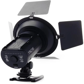 Professional YN216 Video LED Video Light Camera Video Light With 4 Color Plates for Canon DSLR Photographic Lighting detail image