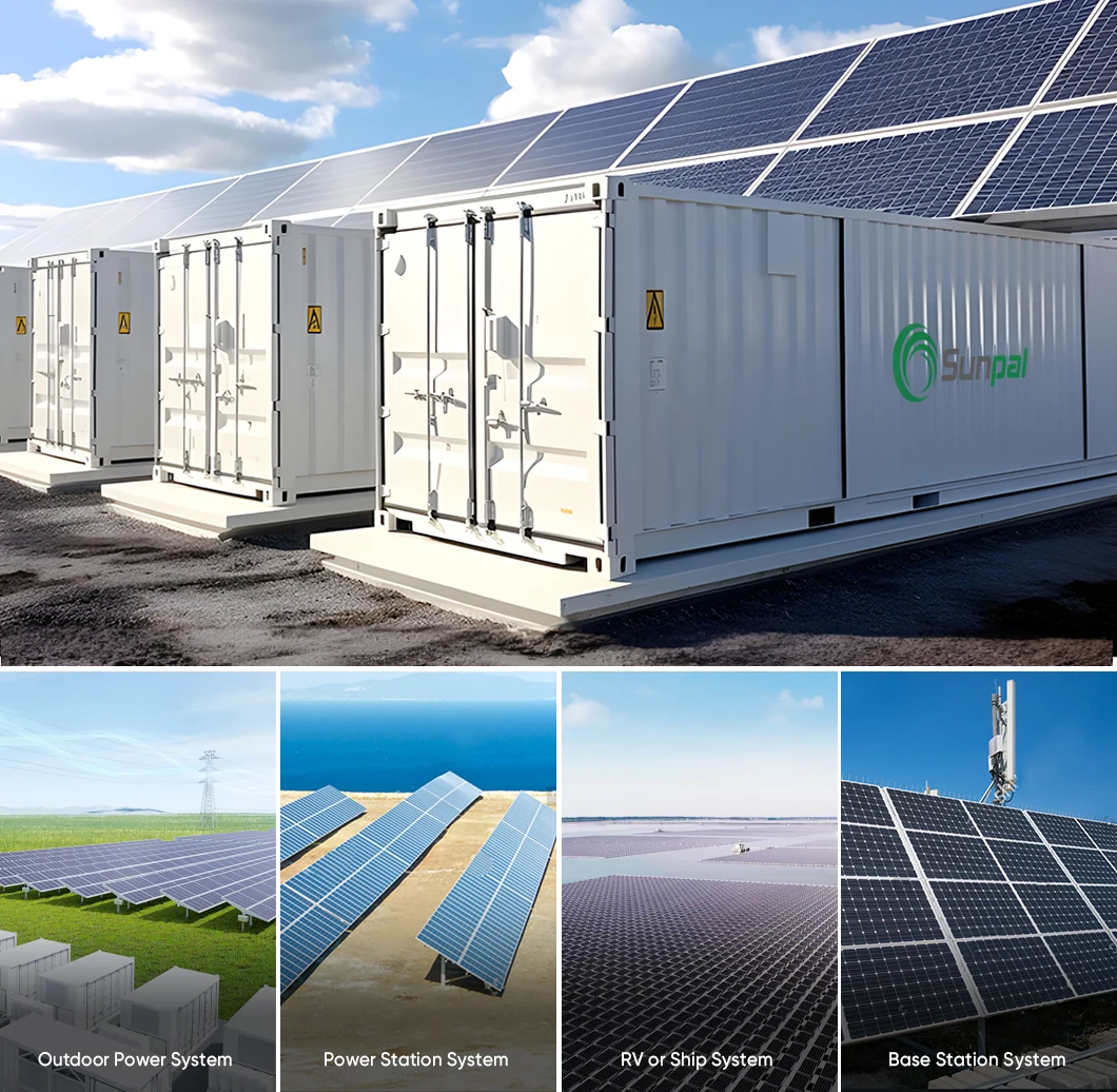 Bess Battery Energy Storage System Container 500kwh 1mwh 2mwh Off Grid Solar System Ess Battery