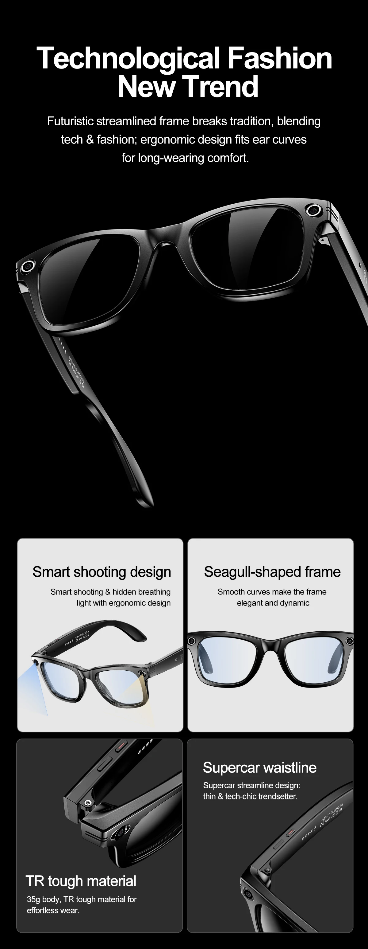 If you are searching for a supplier of a product with perfect quality control and highly competitive prices, which gives you an advantage in expanding your local market, then contact us now!  Competitive suppliers of   W600 Men Smart AI Glasses with HD Camera Record Video Aidio AI Chat Waterproof Men Smart Wearable Headset 2026