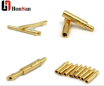 Customized Gold Plated High Precision PCB Brass Wiring Connector Female Copper pogo Pin