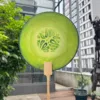 Ventilador de refrigeración con forma de rodaja de pepino [1 unidad]. Diseño idéntico en ambas caras.