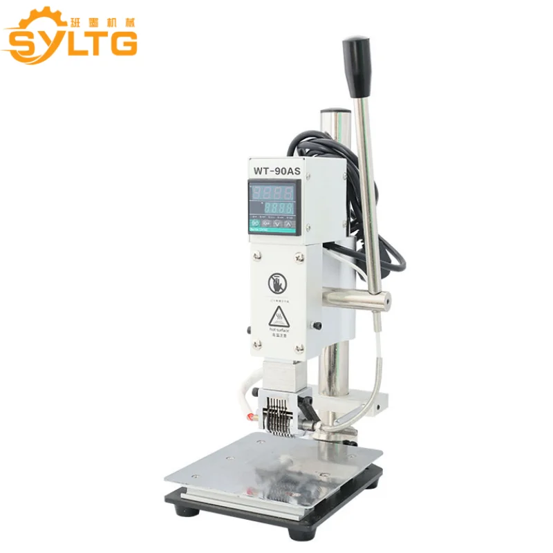 Semi-Automatic Leather Embossing Foil Heat Press Machine Custom Logo Stamp on Wood PVC Paper New Condition Digital Hot Stamping