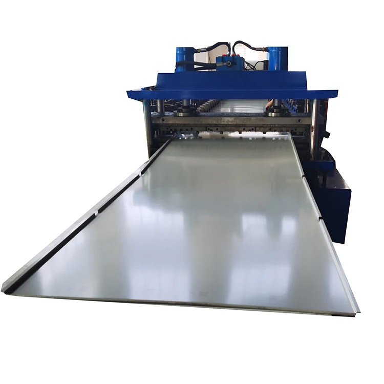 Wall cladding panel cold roll forming machine