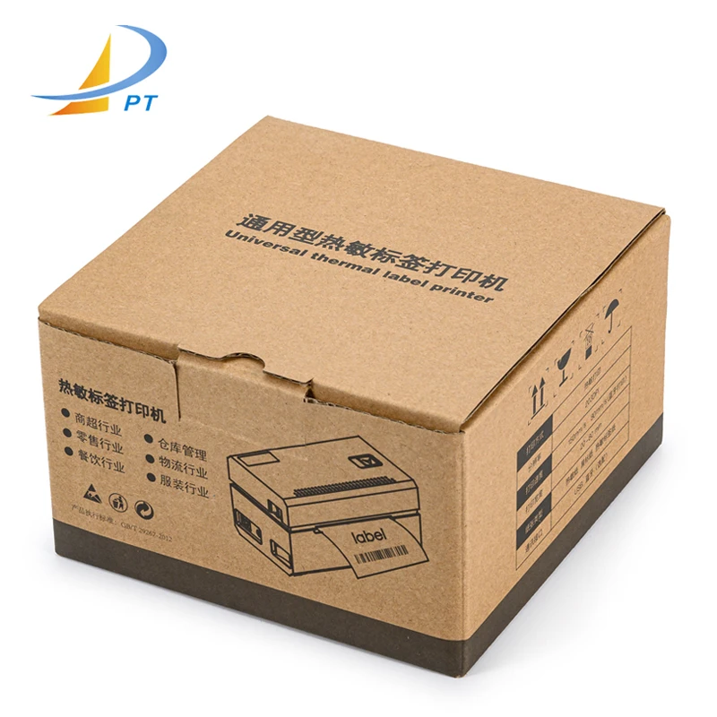 Barcode Waybill Rollo Label Printer BT Desktop Thermal Shipping Label Printer 3x6 Inch for Logistic