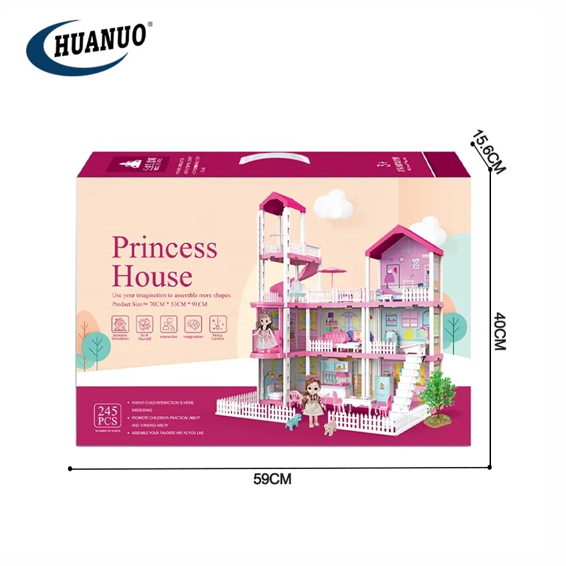Giant Bean Muebles De Casa De Muñecas De Madera 32 Piezas: Set Completo Con Accesorios Para Sala, Cocina, Baño Y Dormitorio – Regalo Perfecto Para Niños Y Niñas De 3 Años En Adelante