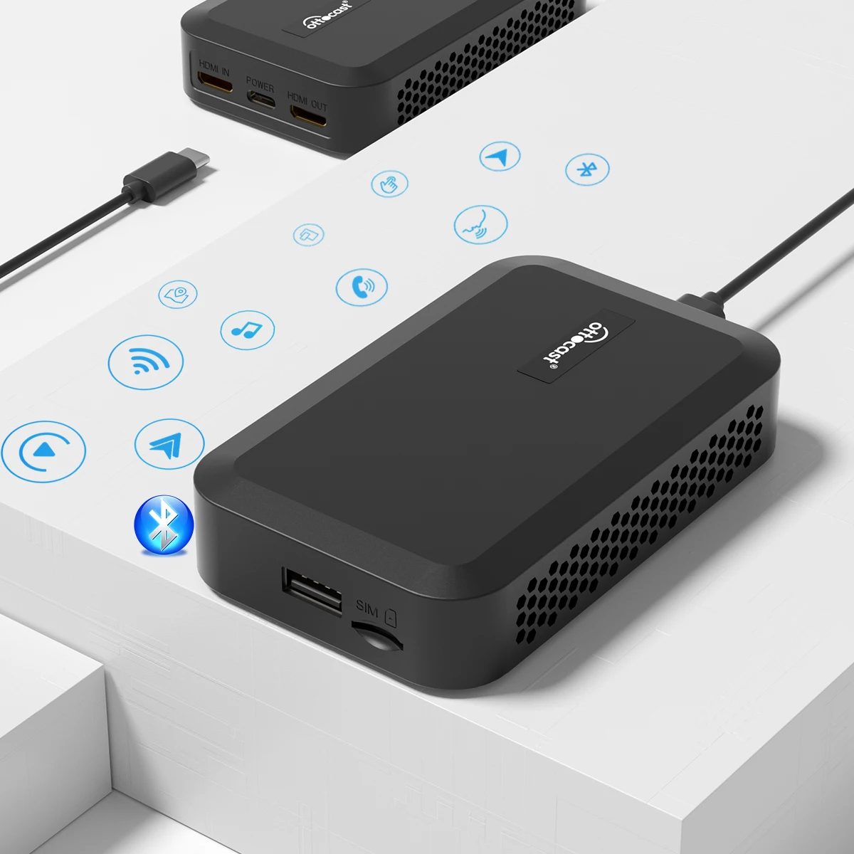 Ottocast PICASOU 2 Pro - Smart Android Ai Box for Cars