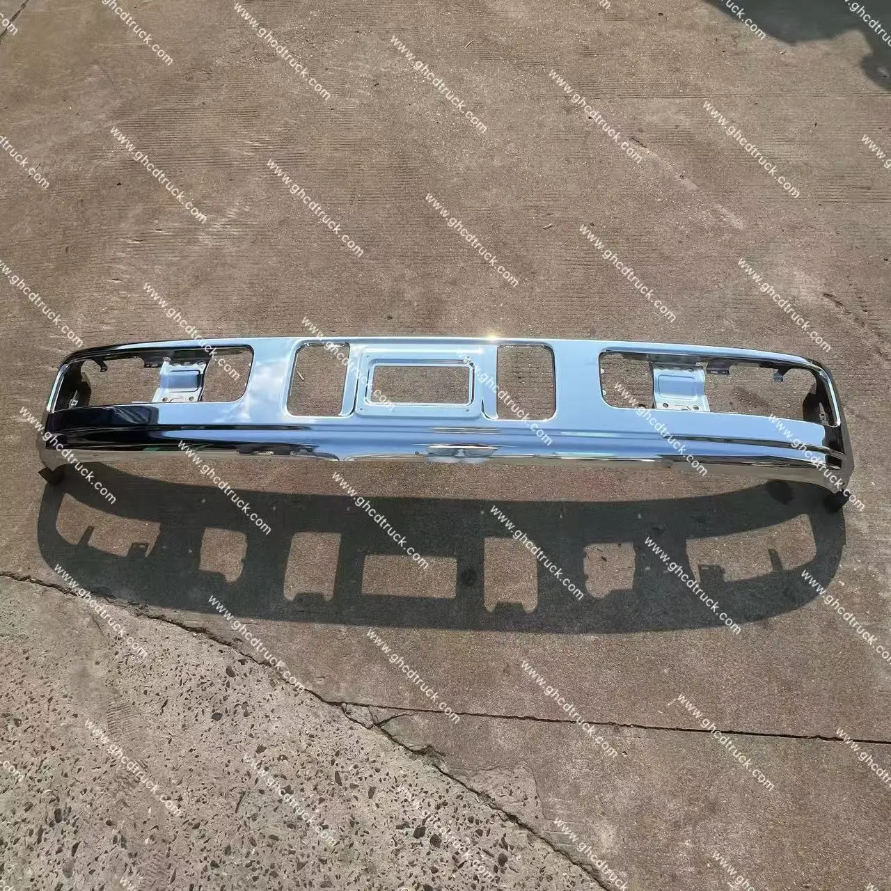 GHCD HOT PRODUT/HIGH QUALITY METAL CHROME UPPER BUMPER for JAPANESE TRUCK MITSUBISHI FUSO F380/HINO/NISSAN/ISUZU