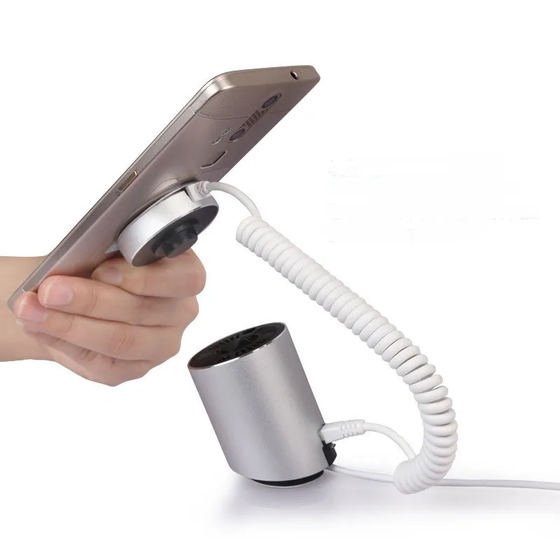 Mobile Phone Security Display Stand Smartphone Anti Theft Alarm Device with Charger Security Device