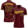 Burgundyblack  Yellow Text