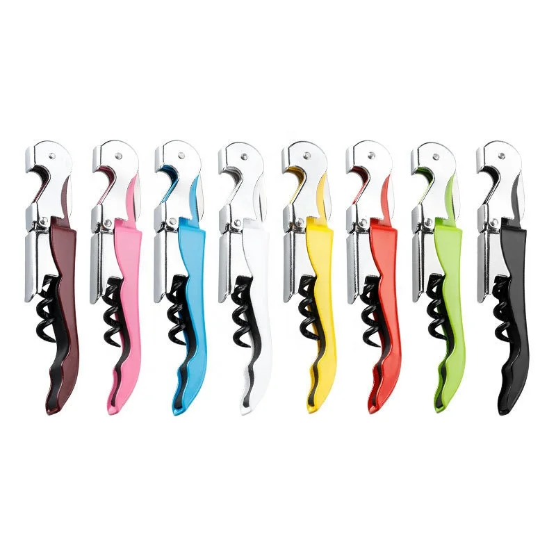 Waiter Corkscrew Wine Openers Wine Key for Bartenders Multi Colored Classic Bottle Opener for Beer Wine Restaurant Bar