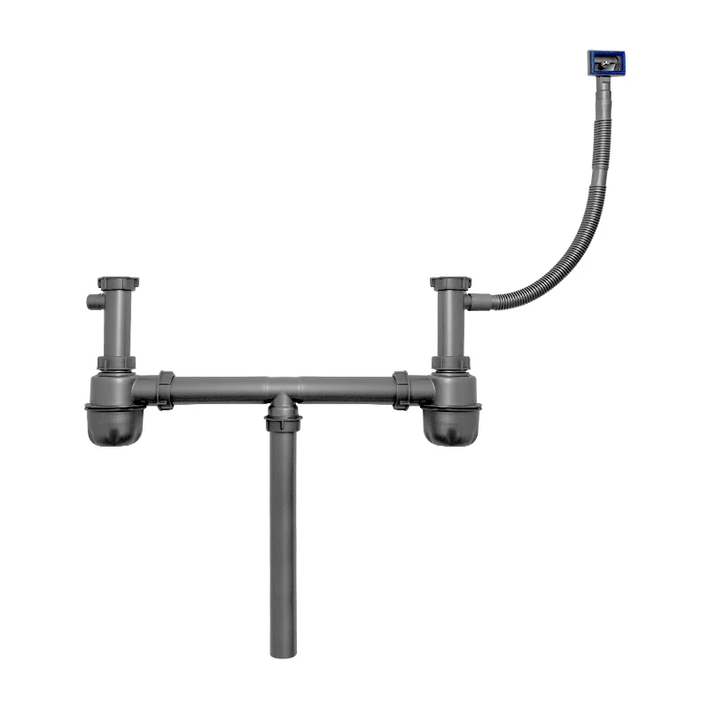 product support customization adjustable anti smell kitchen sink drain waste pipe fitting plastic pp strainer-0
