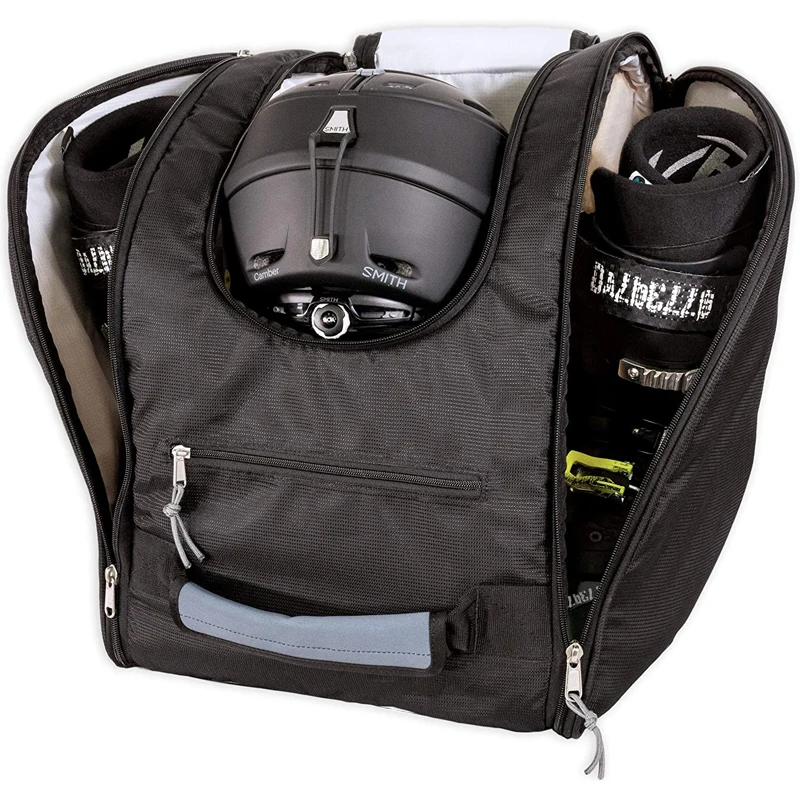 ski helmet bag smith Full Face Evac 2 Ventilation works with the low profile adaptable Regulator climate system with 16 vents to help keep your temperature balanced when things start to heat up Silver fiber XStatic performance lining wicks away moisture and has been treated to reduce the chance of any foul odor buildup Thenbspsleek lightweight design of the SMith Transport Helmet is big on function and will carry you through challenging terrainnbspcomfortablynbspFeaturesLowProfile Regulator Adjustable Climate Control Smith Liberty MIPS Womens Ski