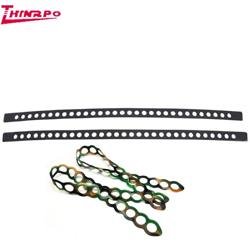 Oem Elastic Replacement Adjustable Epdm Band Silicone Rubber Strap With Hole Custom Molded