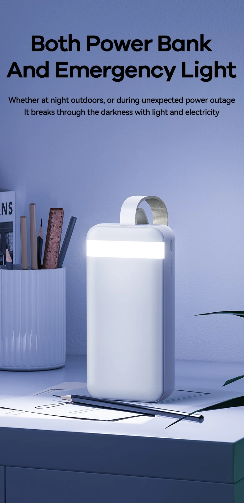 REMAX RPP-522 20W+22.5W PD+QC Fast Charging Power Bank 30000mAh ...