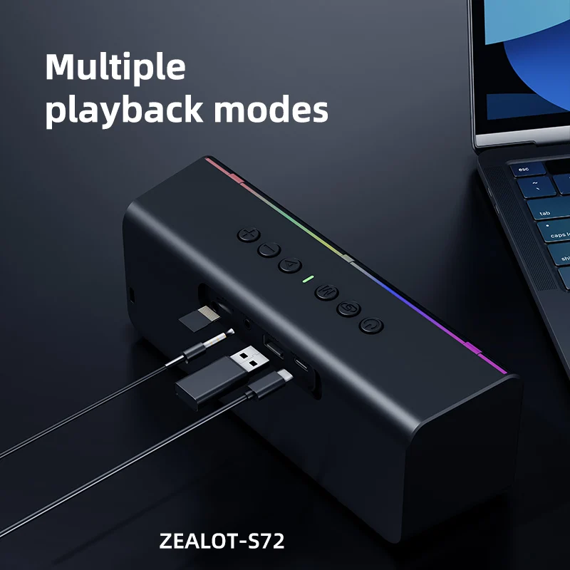 Y☆335 ZEALOT ポータブルワイヤレススピーカー 新品未開封品 ZEALOT S72 20W パワフルサウンド ポータブルワイヤレススピーカー 重