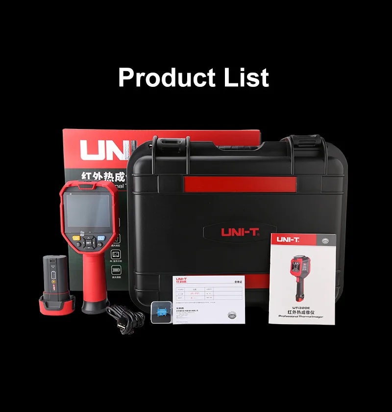 Unit Uti320e 76800 Pixel Construction Thermal Imager For Repair