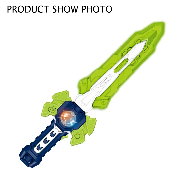 
 Пластиковая электрическая вспышка музыкальная детская игрушка меч с проекцией  