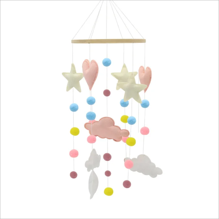 customized shapes baby nursery mobile crib toys musical